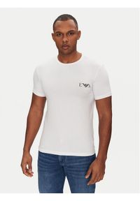 Emporio Armani Underwear Komplet 2 t-shirtów EM001849 AF10778 M0081 Kolorowy Slim Fit. Materiał: bawełna. Wzór: kolorowy