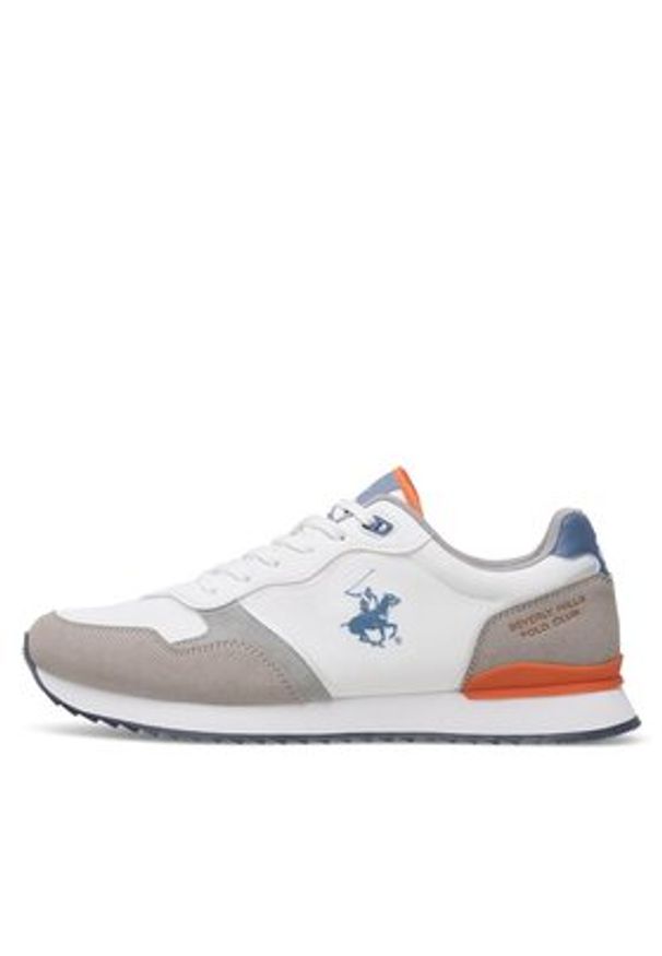 Beverly Hills Polo Club Sneakersy MP07-01433-25 Biały. Kolor: biały. Materiał: syntetyk