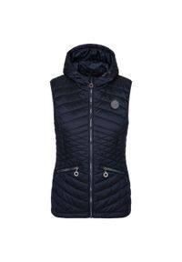 ZEAGLE - Damska pikowana kamizelka LOAP Ilmanax, wodoodporna, S. Kolor: niebieski. Materiał: włókno, puch. Sezon: zima #1