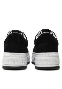 Calvin Klein Jeans Sneakersy Bold Platf Laceup Low Mg Suede YW0YW01575 Czarny. Kolor: czarny. Materiał: zamsz, skóra