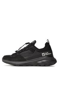 Jack Wolfskin Sneakersy Dromoventure Athletic Low M 4057011 Czarny. Kolor: czarny. Materiał: materiał