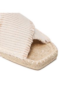 Jenny Fairy Espadryle HZF067-01 Beżowy. Kolor: beżowy. Materiał: materiał #7
