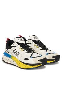 EA7 Emporio Armani Sneakersy 7X000602 AF10181 MZ701 Kremowy. Kolor: kremowy. Materiał: skóra #2