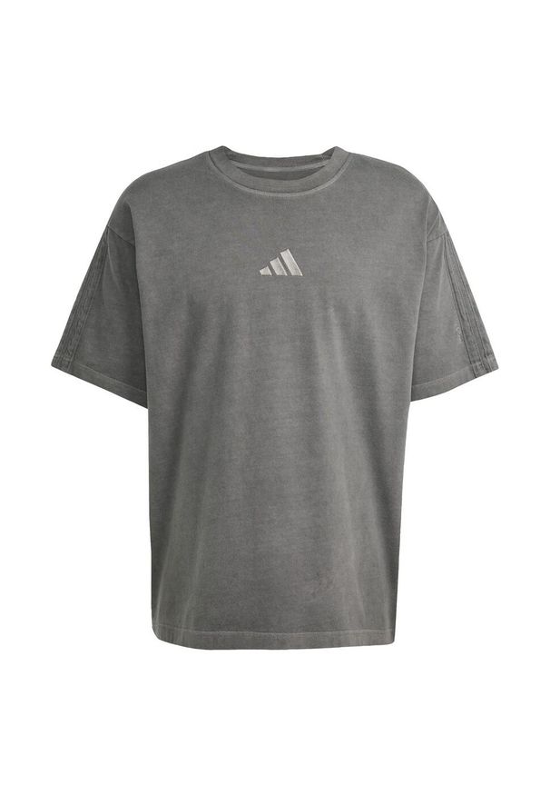 Adidas - Koszulka ALL SZN Washed. Kolor: czarny. Materiał: bawełna