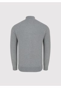 Pako Lorente - PAKO LORENTE - Szary rozpinany sweter męski. Okazja: na co dzień. Kolor: szary, beżowy, niebieski. Materiał: poliamid, wiskoza. Wzór: gładki. Sezon: jesień. Styl: casual #8