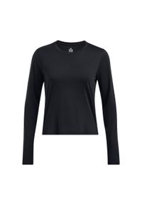 Longsleeve do biegania damski Under Armour Launch. Kolor: czarny. Długość rękawa: długi rękaw. Sport: bieganie #1