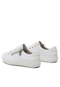 Rieker Sneakersy L59L1-83 Biały. Kolor: biały. Materiał: skóra #7