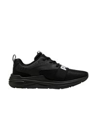 Buty sportowe męskie Puma czarne SOFTRIDE Wired 2 Black-White (40023201). Kolor: czarny