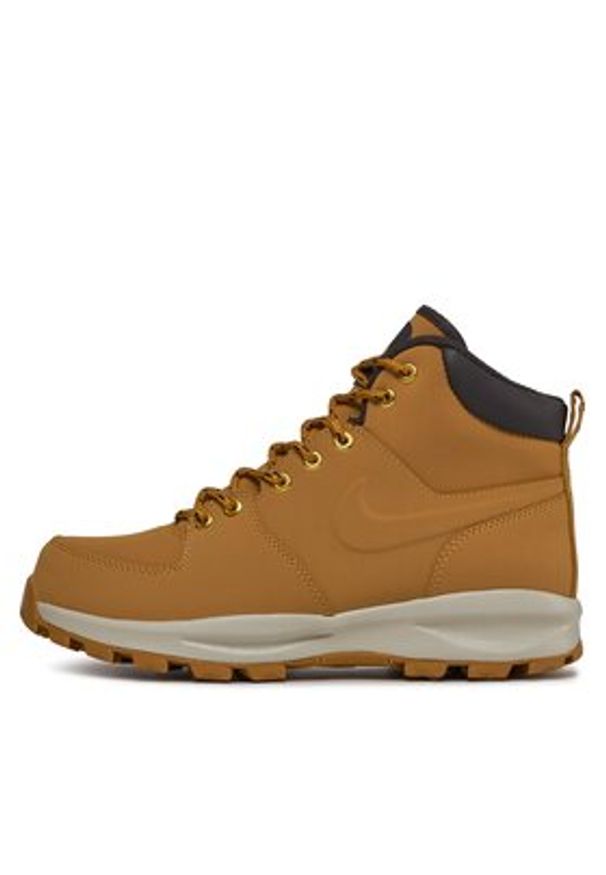 Nike Sneakersy Manoa 454350 700 Brązowy. Kolor: brązowy. Materiał: skóra, nubuk