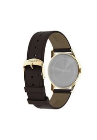 Timex Zegarek Easy Reader® Classic TW2Y12700 Brązowy. Kolor: brązowy. Materiał: skóra #2