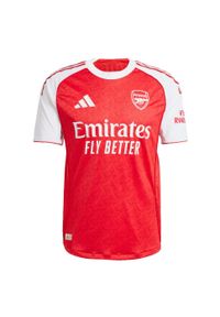 Adidas - Koszulka Arsenal 25/26 Home Authentic. Kolor: czerwony, biały, wielokolorowy