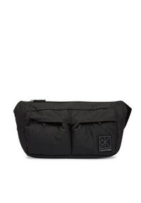 Calvin Klein Nerka Utility Emblem Sling Waistbag LV04D3341G Czarny. Kolor: czarny. Materiał: materiał #5