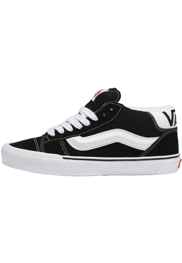 Buty Vans Knu Mid, Mężczyźni. Kolor: czarny. Materiał: zamsz, materiał