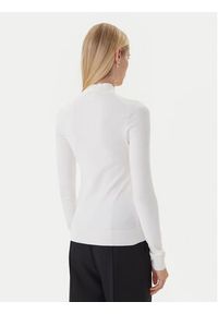 TOMMY HILFIGER - Tommy Hilfiger Sweter WW0WW47462 Écru Regular Fit. Materiał: bawełna