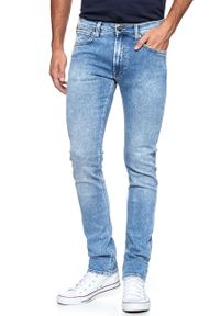 Lee - LEE LUKE MĘSKIE SPODNIE JEANSOWE JEANSY DŻINSY URBAN MID L719ROUT