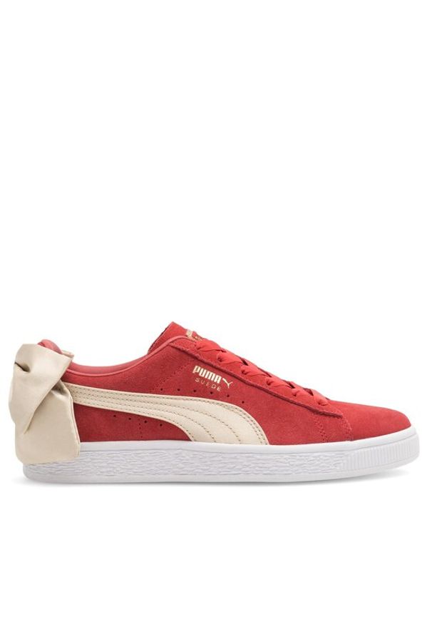 Puma Sneakersy 367732-01 Czerwony. Kolor: czerwony. Materiał: skóra, zamsz