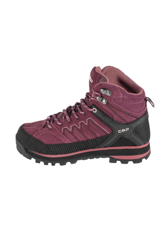 CMP - Buty trekkingowe damskie, Moon Mid. Kolor: fioletowy. Sport: turystyka piesza