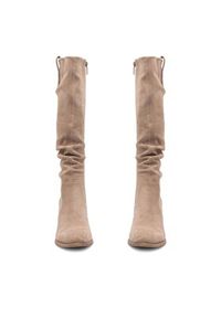 Jenny Fairy Kozaki WS14438-02 Beżowy. Kolor: beżowy. Materiał: materiał #8