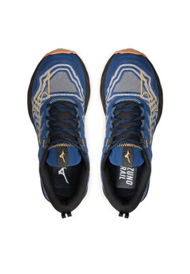 Mizuno Buty do biegania Wave Daichi 8 J1GK247171 Granatowy. Kolor: niebieski. Materiał: materiał. Model: Mizuno Wave