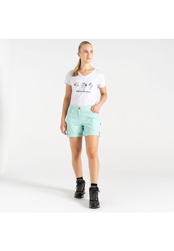 DARE 2B - Szorty damskie Melodic. Kolor: zielony. Sport: turystyka piesza