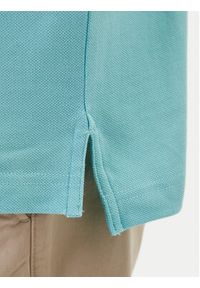 TOMMY HILFIGER - Tommy Hilfiger Polo 1985 MW0MW17770 Turkusowy Regular Fit. Typ kołnierza: polo. Kolor: turkusowy. Materiał: bawełna #2