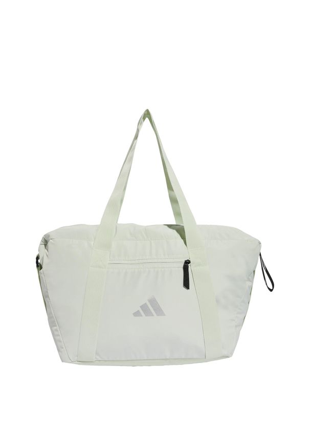Adidas - Sport Bag. Kolor: zielony, szary, wielokolorowy. Materiał: materiał