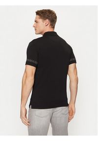 Guess Polo M5RP66 J1314 Czarny Slim Fit. Typ kołnierza: polo. Kolor: czarny. Materiał: bawełna #4