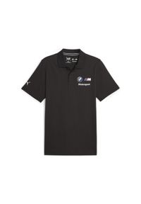 Koszulka Polo Sportowa Męska Puma Bmw Mms Ess. Typ kołnierza: polo. Kolor: czarny. Styl: sportowy