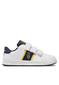 Polo Ralph Lauren Sneakersy RL00597100 C Biały. Kolor: biały. Materiał: skóra