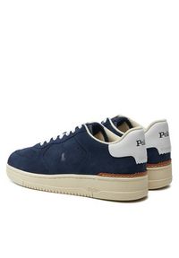 Polo Ralph Lauren Sneakersy 809940315001 Niebieski. Kolor: niebieski. Materiał: skóra, zamsz #3