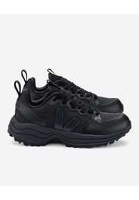Veja - VEJA - Czarne sneakersy z logo Venturi. Kolor: czarny. Materiał: guma, materiał. Technologia: Venturi (Schöffel). Wzór: aplikacja #2