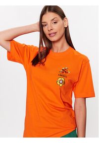 Puma T-Shirt LIBERTY 539829 Pomarańczowy Relaxed Fit. Kolor: pomarańczowy. Materiał: bawełna