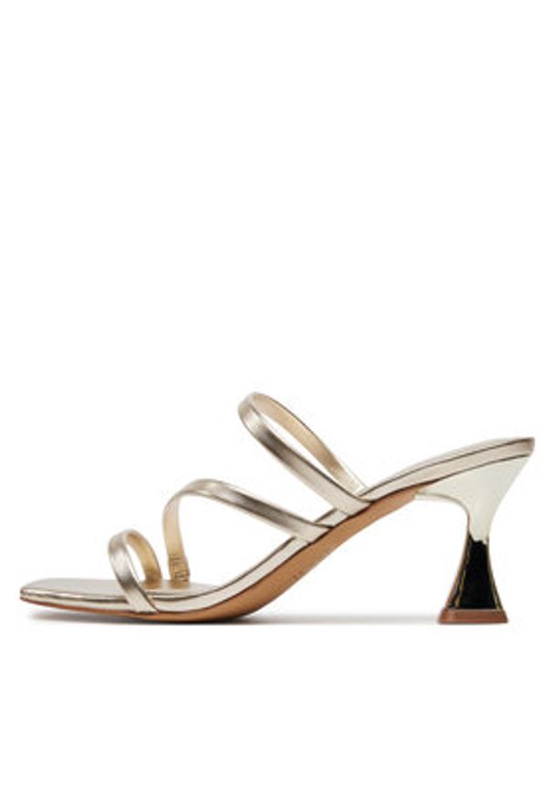 Aldo Klapki Jewella 13706602 Złoty. Kolor: złoty. Materiał: skóra
