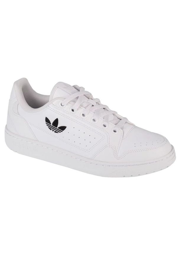 Adidas - Buty adidas Originals Ny 90 HQ5841 białe. Zapięcie: sznurówki. Kolor: biały. Materiał: guma, syntetyk, skóra, tkanina. Szerokość cholewki: normalna