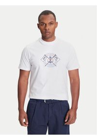 Guess T-Shirt M5YI62 K8FQ4 Biały Regular Fit. Kolor: biały. Materiał: bawełna