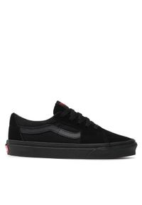 Vans Tenisówki Sk8-Low VN0A4UUKENR1 Czarny. Kolor: czarny. Materiał: skóra, zamsz