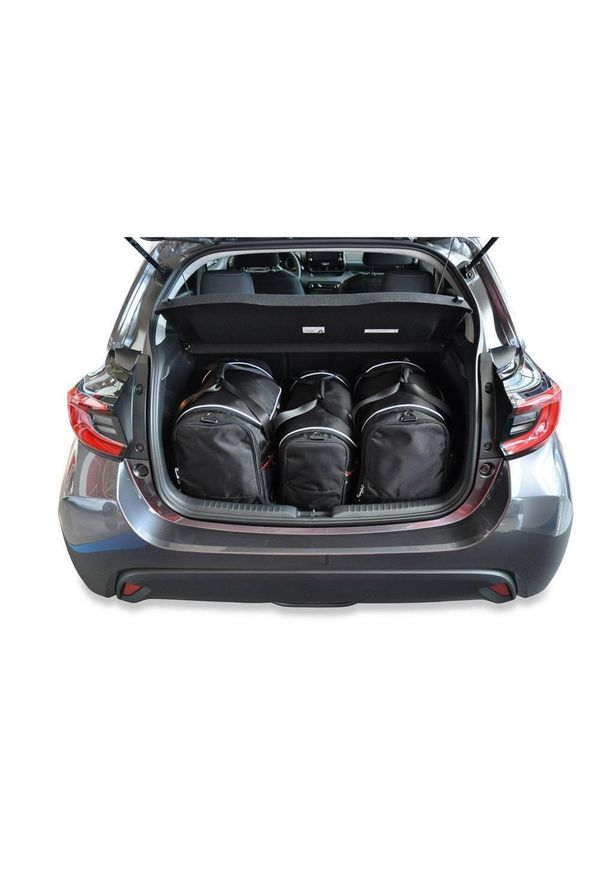 KJUST - Torby Do Bagażnika Toyota Yaris 2019+ 3Szt Kjust. Kolor: czarny. Styl: sportowy