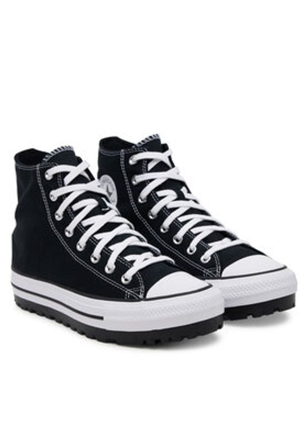 Converse Trampki Chuck Taylor All Star City Trek A06776C Czarny. Kolor: czarny. Materiał: materiał