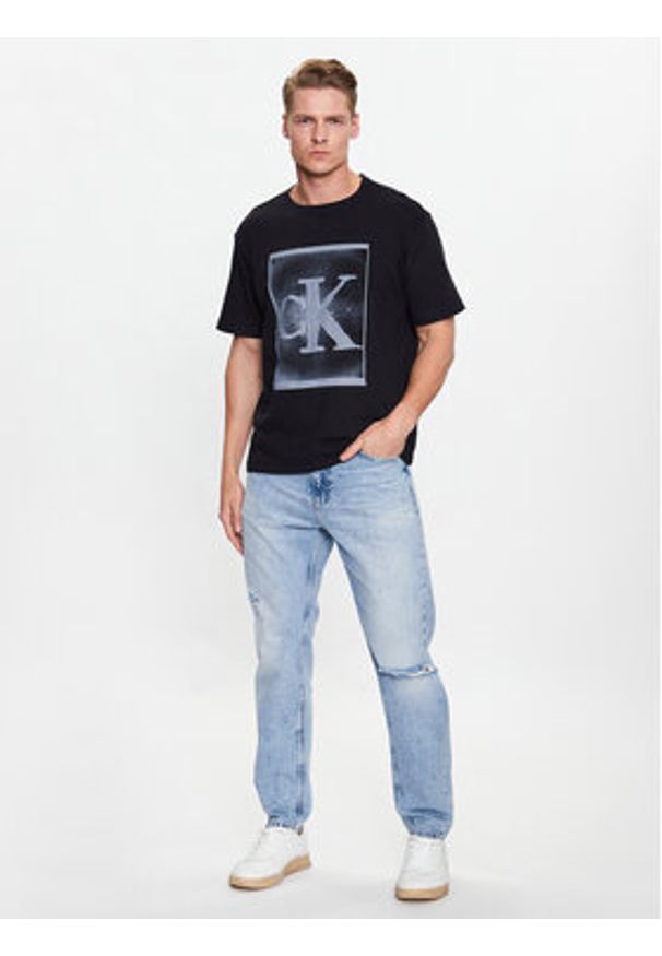 Calvin Klein Jeans Jeansy J30J323385 Niebieski Regular Fit. Kolor: niebieski
