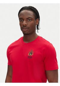 Aeronautica Militare T-Shirt 251TS2391J592 Czerwony Regular Fit. Kolor: czerwony. Materiał: bawełna #5