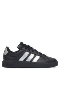 Adidas - adidas Sneakersy Grand Court 3.0 Shoes Junior KI7201 Czarny. Kolor: czarny. Materiał: skóra #1