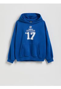 Reserved - Bluza Toronto Maple Leafs - granatowy. Kolor: niebieski. Materiał: bawełna, dzianina