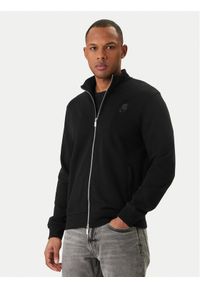 Karl Lagerfeld - KARL LAGERFELD Bluza 705750 500900 Czarny Regular Fit. Typ kołnierza: dekolt w karo. Kolor: czarny. Materiał: bawełna #1