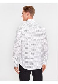 Guess Koszula M3BH55 W8BX1 Biały Slim Fit. Kolor: biały. Materiał: bawełna #4