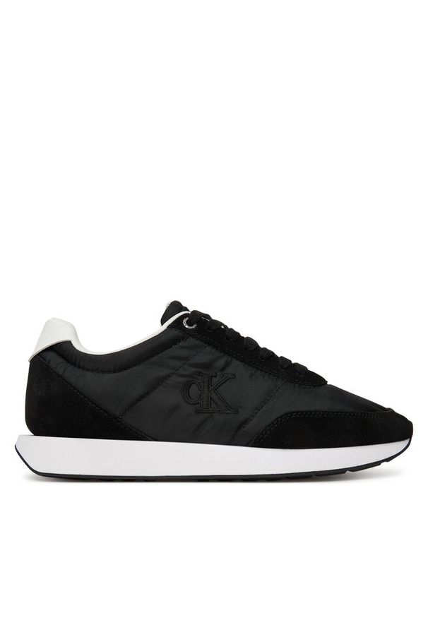 Sneakersy Calvin Klein. Kolor: czarny. Materiał: nylon