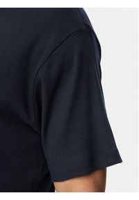 BOSS T-Shirt Rn 2P Rib 50563886 Niebieski Slim Fit. Kolor: niebieski. Materiał: bawełna #6
