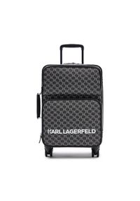 Karl Lagerfeld - Walizka kabinowa KARL LAGERFELD. Kolor: czarny #1
