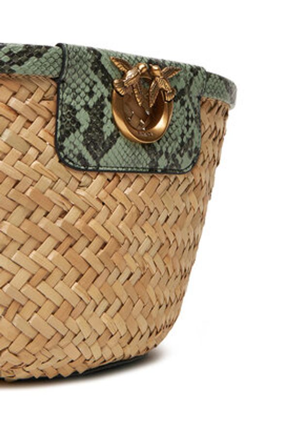 Pinko - PINKO Torebka Love Summer Bucket PE 25 PLTT 103325 A2GO Beżowy. Kolor: beżowy