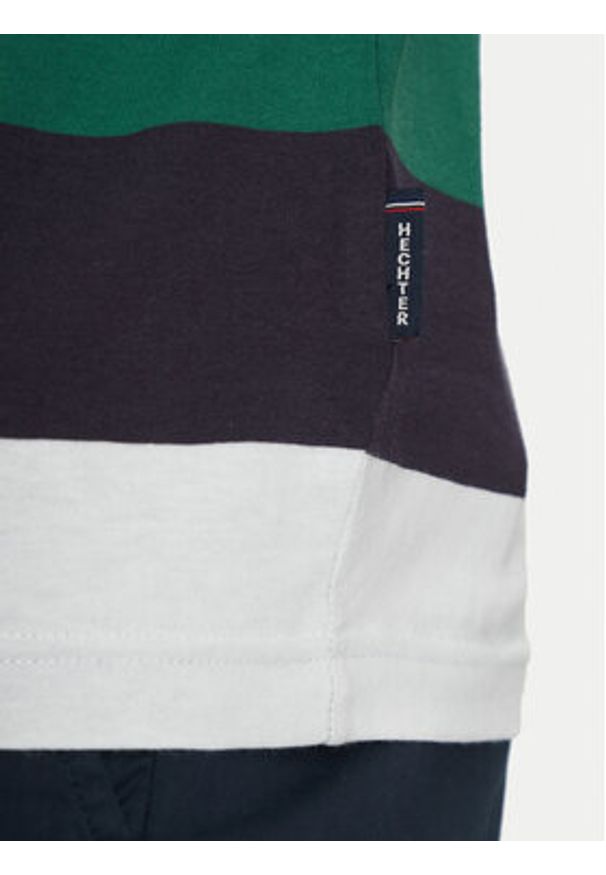 Hechter Paris T-Shirt 75016 151926 Kolorowy Regular Fit. Materiał: bawełna. Wzór: kolorowy
