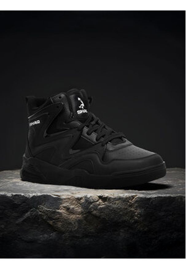 Shaq - SHAQ Buty do koszykówki CEO-H1-155 Czarny. Kolor: czarny. Materiał: skóra. Sport: koszykówka